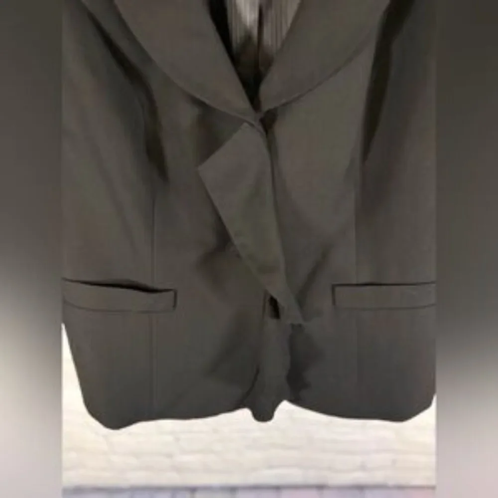 VINTAGE The Limited Suiting Classic Workwear Black Shawl Collar Y2K Blazer M